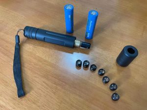 high-power 365nm ultraviolet flashlight high-power 365nm ultraviolet flashlight